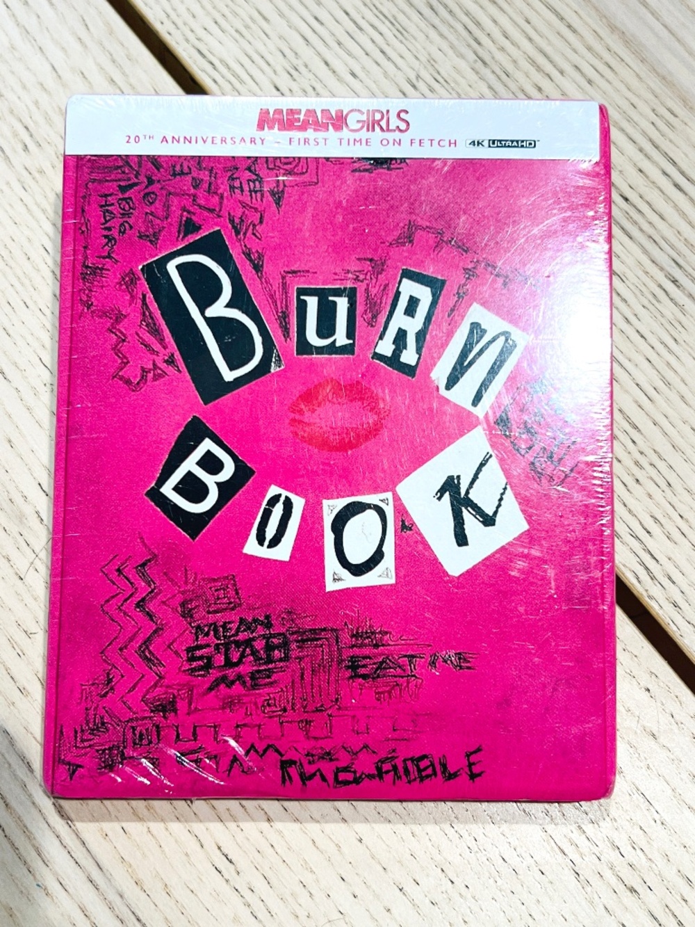 New & Sealed Mean Girls 4K UHD Blu-ray + Slip Sleeve Cover [2004]